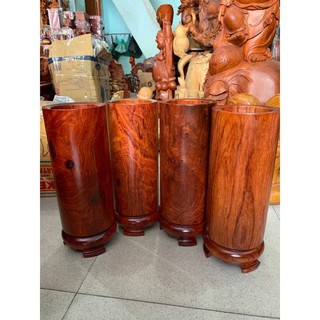 Ống đựng nhang gỗ Hương cao 30cm