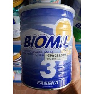 Sữa Biomil Plus 3 400g Date 05/2020