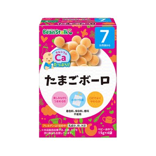 Bánh trứng ăn dặm Beanstalk 7M+ (60g)
