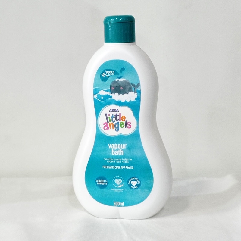 Sữa tắm cho bé Little Angels Asda Vapour Bath (hàng nội địa Anh)