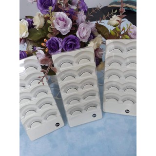 Mi giả dán đầu canh tập nối mi