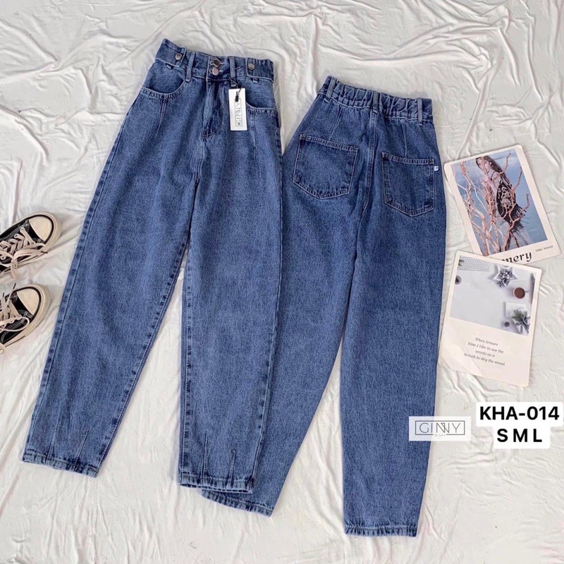 QUẦN JEAN FORM BAGGY KHA014|Thời Trang|Năng Động|Cá Tính