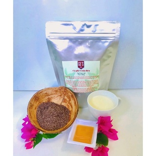 Cà phê sạch tẩy tế bào chết - cafe nguyên chất từ 100% bột cafe và bột dừa - gucoffee