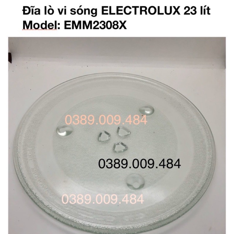 Đĩa lò vi sóng ELECTROLUX 23 lít EMM2308X