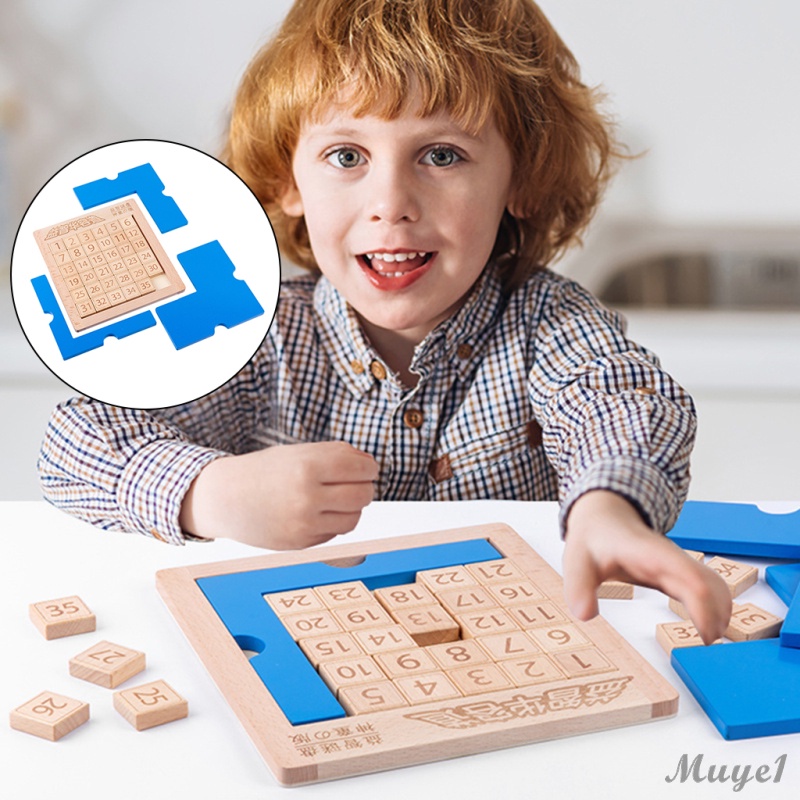 Đồ chơi giáo dục trượt xếp hình toán học kỹ thuật số để tăng cường và phát triển trí não làm quà tặng dành cho trẻ em