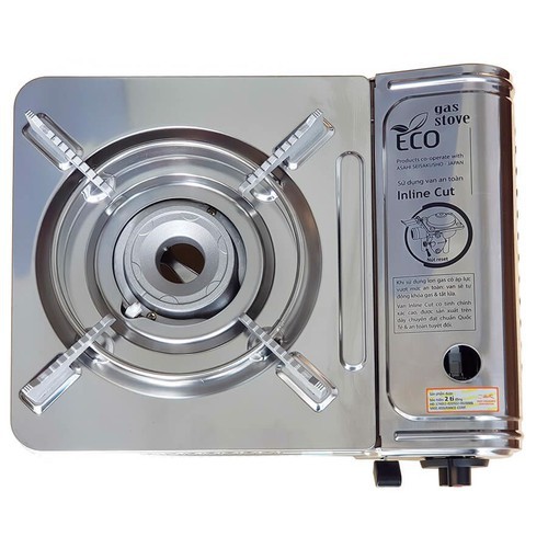 Bếp Gas Du Lịch Inox Namilux VN Tích Hợp Van An Toàn, Bêp ga mini Namilux Chống nổ tuyệt đối
