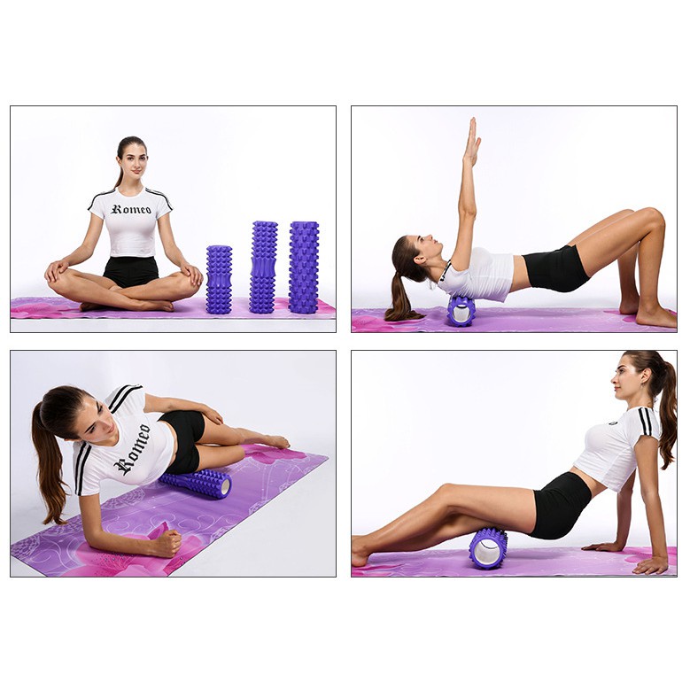 Con Lăn Massage Yoga Foam Roller ANFIT Massage Chân, Tay, Lưng Tại Nhà