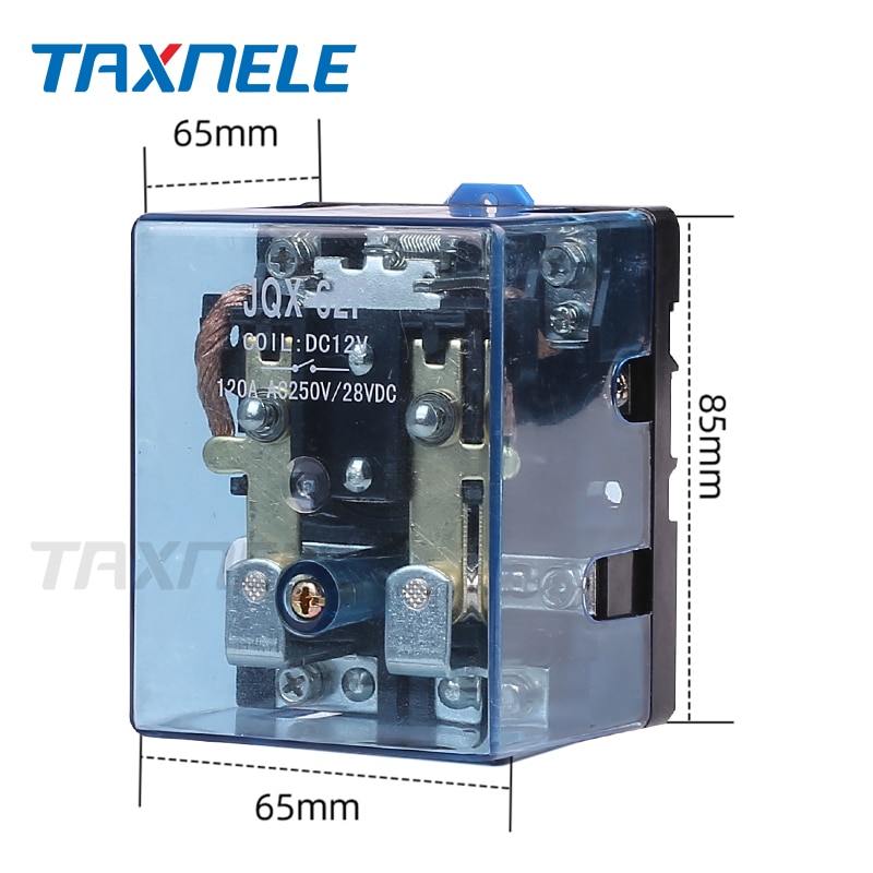 Rơ Le Điện Tử PCB 12V 24VDC 220VAC JQX-62F 2Z 80A
