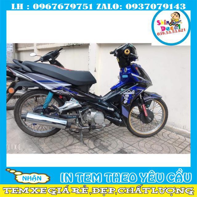 Tem rời Galaxy King Drag Xanh Đen