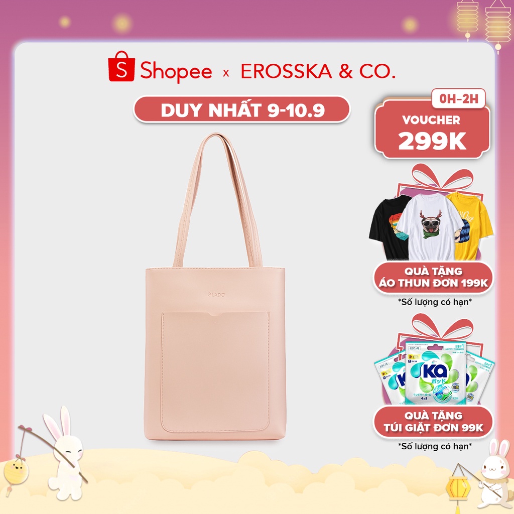Túi tole thời trang nữ Glado kiểu dáng Basic nhiều màu _ TG003