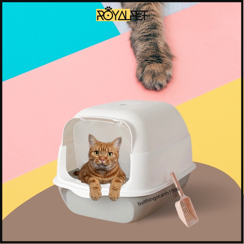 🥰🥰NHÀ VỆ SINH KHÉP KÍN CHO MÈO🤩🥳🥳