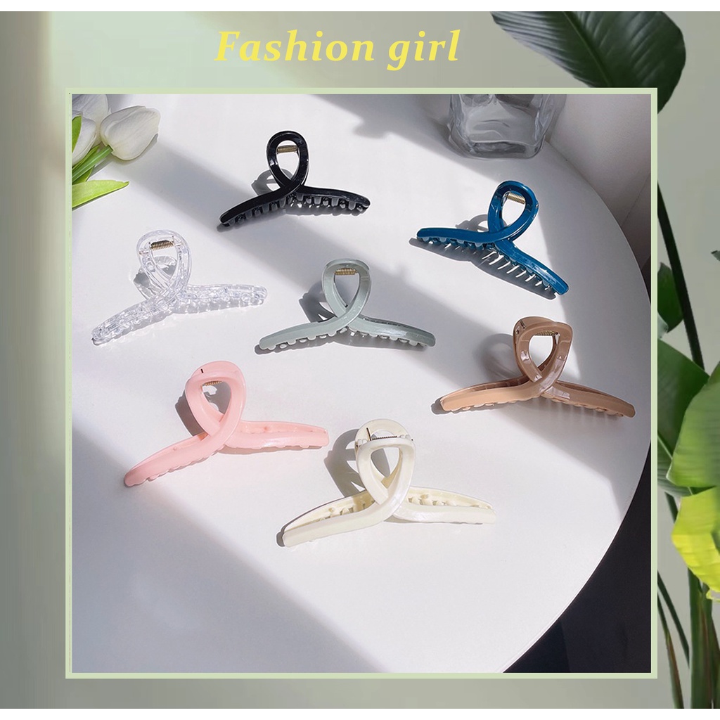 Kẹp tóc cỡ lớn thời trang Hàn Quốc