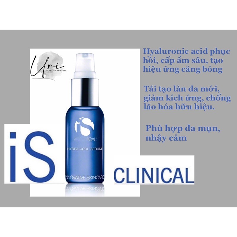 Serum dưỡng ẩm phục hồi IS Clinical Hydra Cool