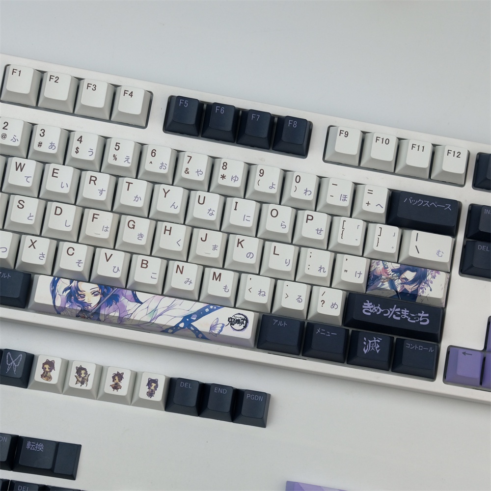 Gói phím GMK Butterfly Ninja, 133 phím Keycaps Cherry Profile DYE-SUB Cá nhân hóa GMK Keycaps cho bàn phím cơ