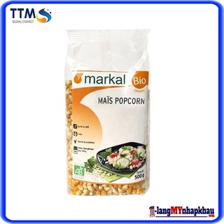 Ngô (bắp) nổ bỏng hữu cơ Markal 500g