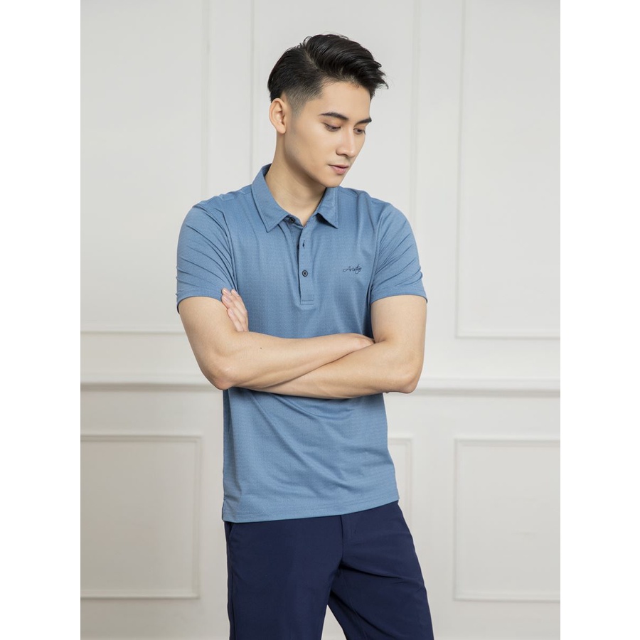 Áo thun ngắn tay cổ bẻ nam ARISTINO regular  APS032S1