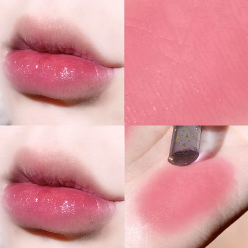 ❅☁✤[Super Moisturizing] Little Princess Color Change Lipstick Moisturizing Lip Balm Milk Mẫu Nữ Sinh Giá Trị Cao