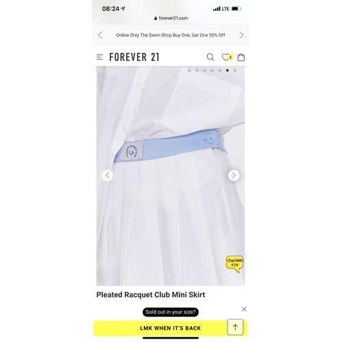 Chân váy TENNIS BIGSIZE F21