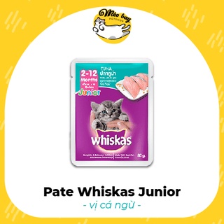 Combo 12 gói Pate cho mèo con Whiskas Junior 80g