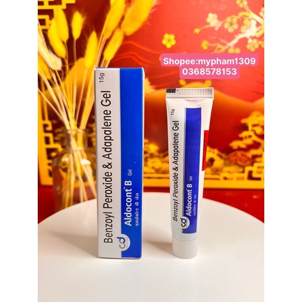 Aldocont B Gel giảm mụn