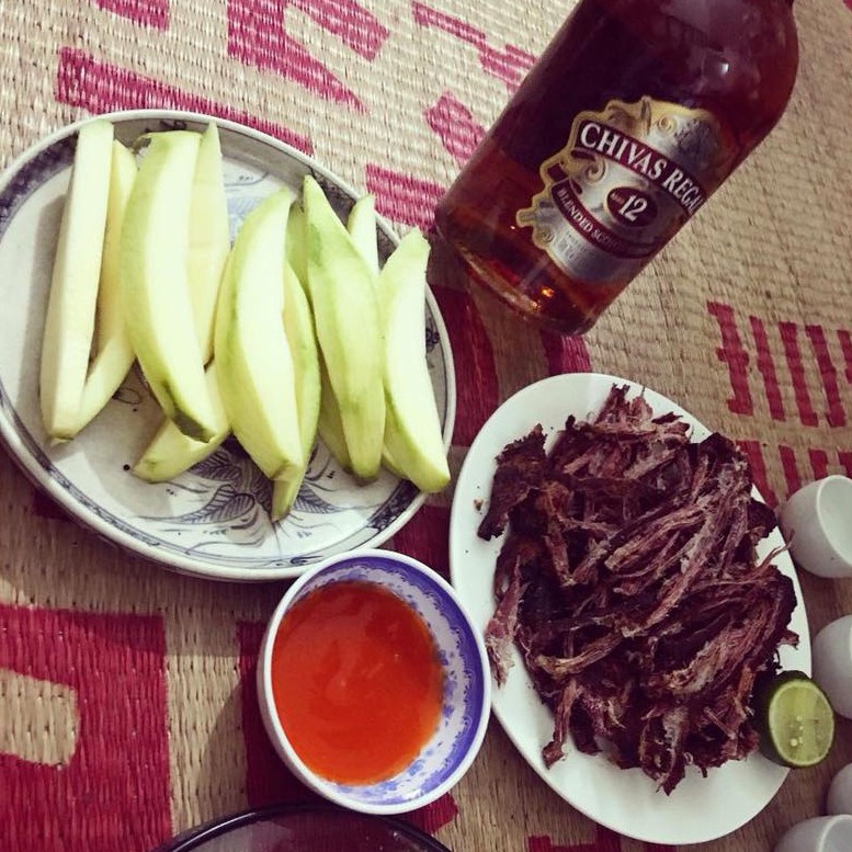 Thịt Lợn Gác Bếp tặng chẩm chéo (500g) | BigBuy360 - bigbuy360.vn