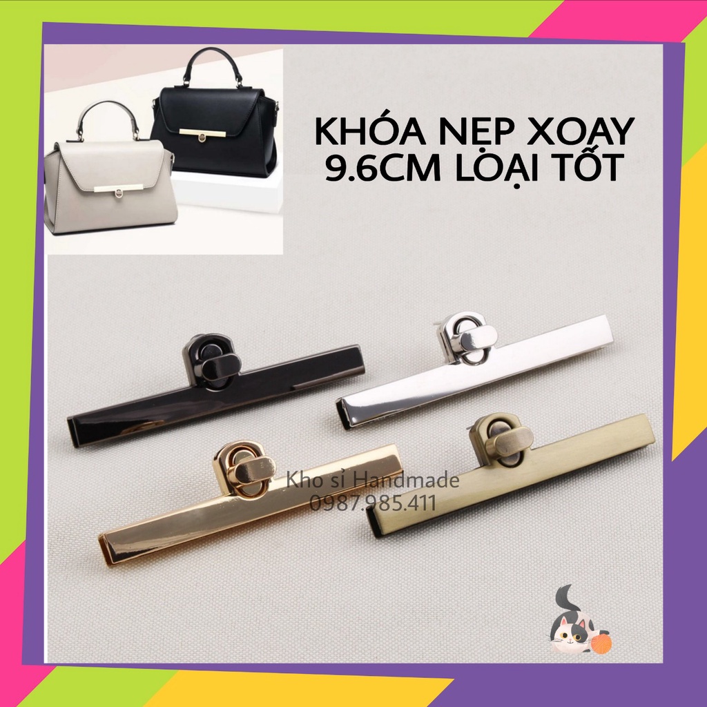 Khóa Nẹp Xoay 96MM Loại Tốt