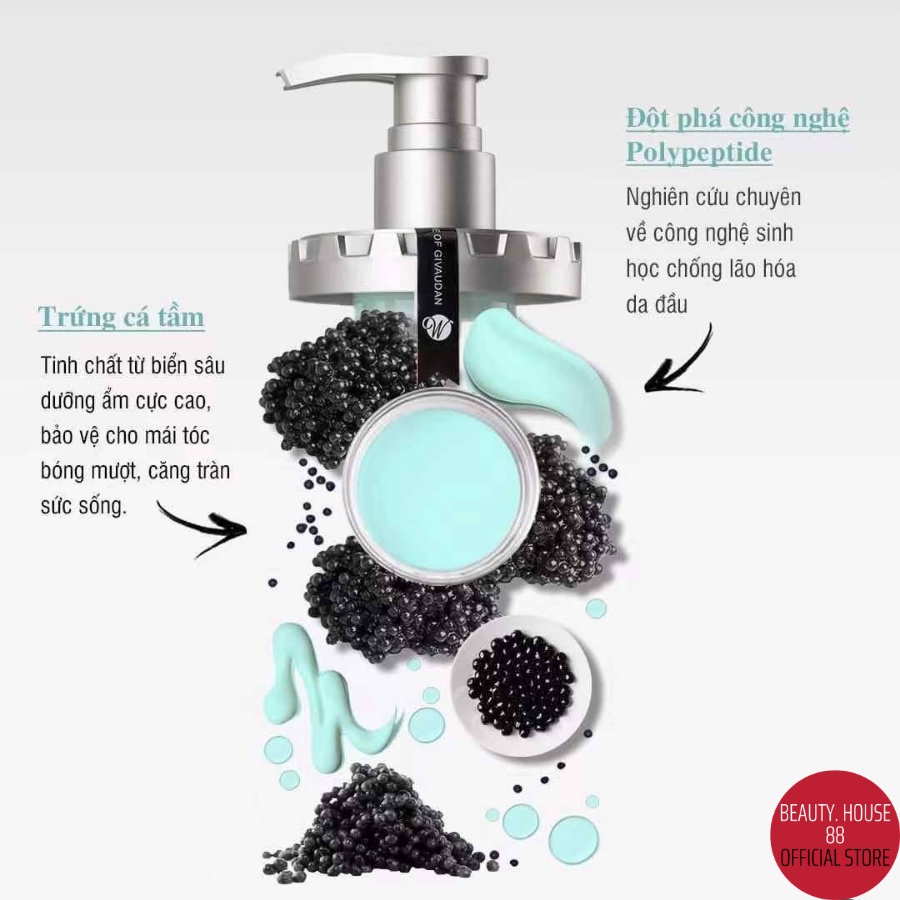 Cặp Dầu Gội Xả Weilaiya Chiết Xuất Nấm Truffle 450ml