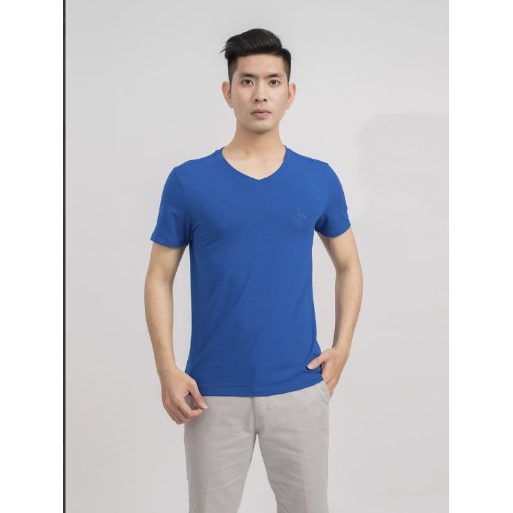 Áo thun nam ARISTINO dáng Slim fit tôn dáng, thiết kế basic, màu sắc nam tính, chất liệu mềm mại - ATS018S9