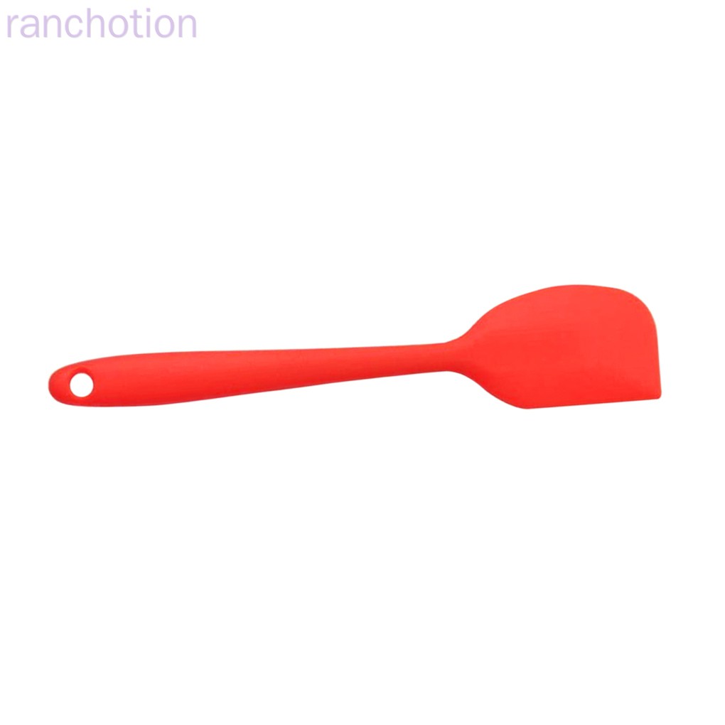 Cooking Spatula Kitchen Heat-resistant Silicone Spatula Scraper Flipper Baking Cooling Tool ranchotion