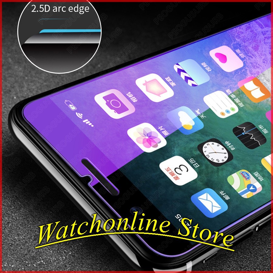 Cường Lực ánh Tím Chống Mỏi Mắt, Chống Tia UV  iphone 5 /5s /5se Iphone 6/6s Iphone 6plus/6splus Iphone 7plus 8 plus ...
