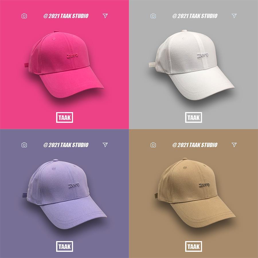 Mũ Lưỡi Trai Bóng Chày Thêu Chữ Ba Chiều Màu Tím Và Hoa Hồng Thời Trang Xuân Hè Cho Nữ