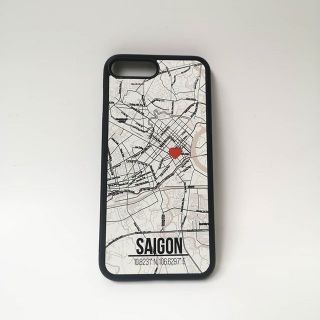 Ốp lưng iphone in hình bản đồ Love City - Saigon