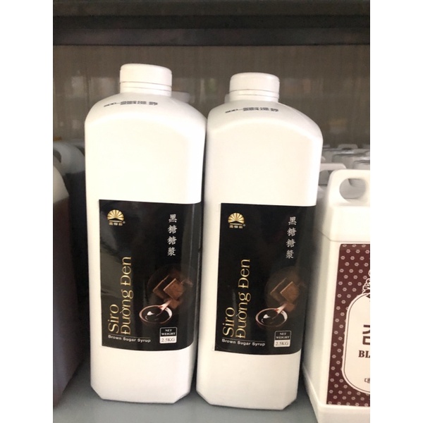 Siro đường đen wonderful - Can 2,5kg