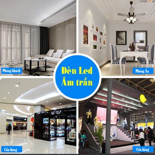 Đèn led âm trần  3W - 5W