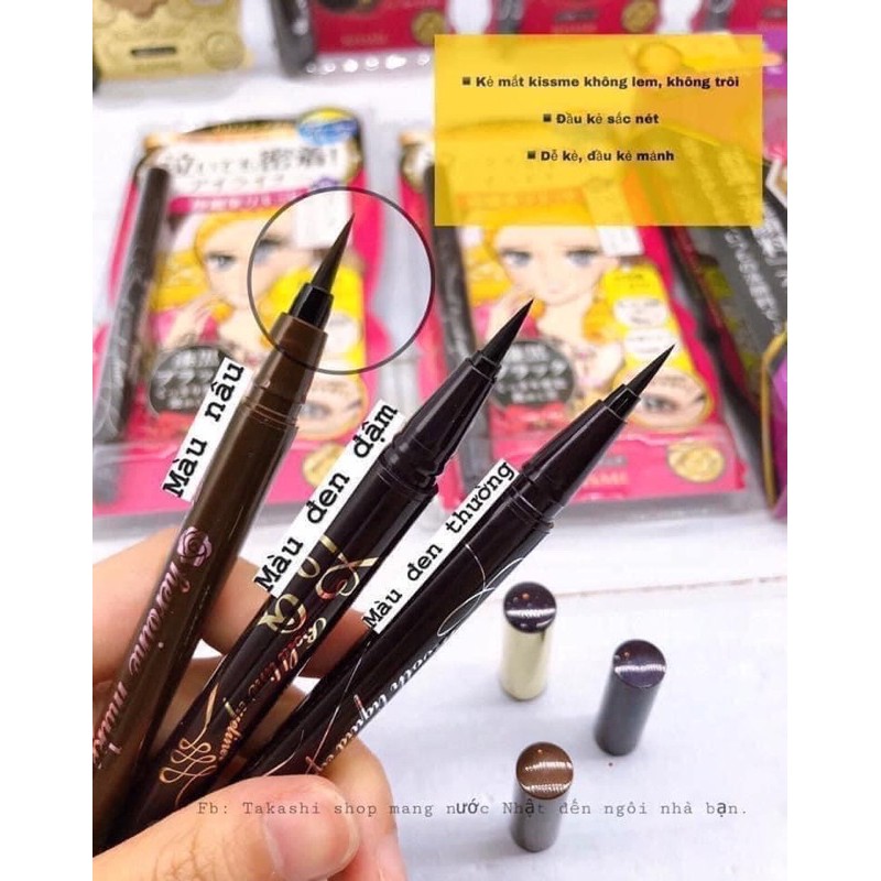 [GIÁ SỈ] Kẻ Mắt Kissme Nhật Bản_Kẻ Mắt Nước Kissme Heroin Không lem không trôi | BigBuy360 - bigbuy360.vn