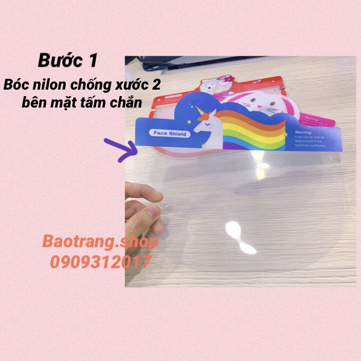 [Siêu rẻ] Kính chống giọt bắn trẻ em, kính bảo hộ, chống bụi cho bé