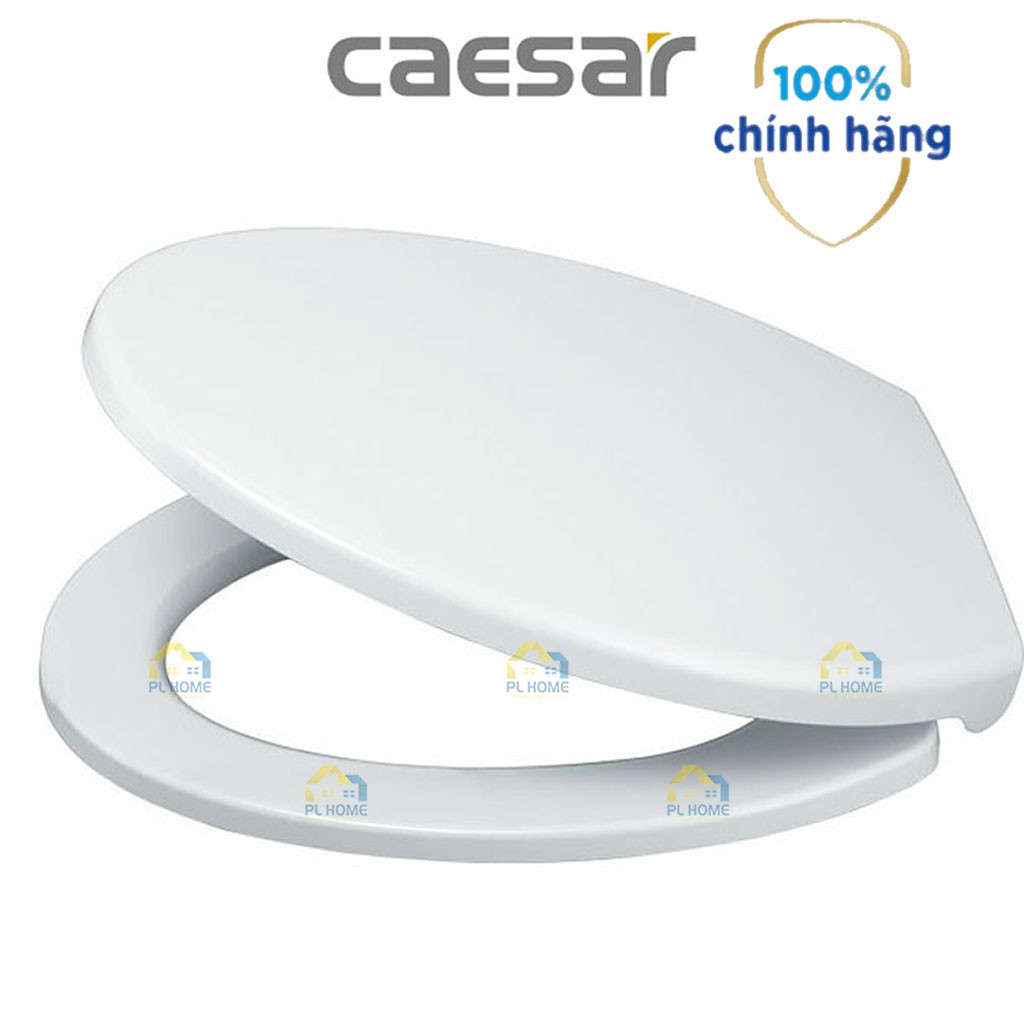 Nắp bồn cầu CAESAR đóng rơi êm, dùng cho các mã số cầu CD1330, CD1331, CD1341, CD1345, CD1348, CD1349, CD1530