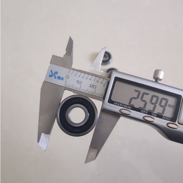 Vòng bi - Bạc đạn NBK Japan 6000 - 2RS cho nồi trục bạc đạn xe đạp .