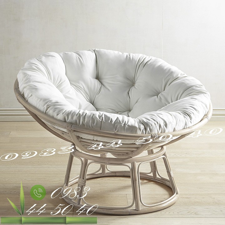 Ghế mây thư giãn papasan( đã gồm nệm)