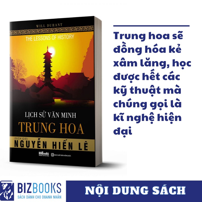 Sách - Lịch Sử Văn Minh Trung Hoa - Bizbooks