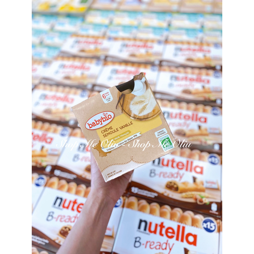 Váng sữa hữu cơ BabyBio cho bé từ 6 tháng tuổi