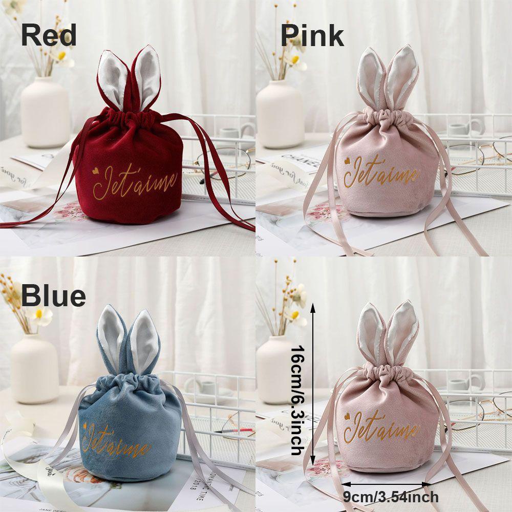 Túi Đựng Kẹo / Socola Hình Thỏ Phục Sinh