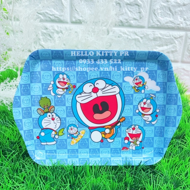 Dĩa hình chữ nhật Doremon Doraemon