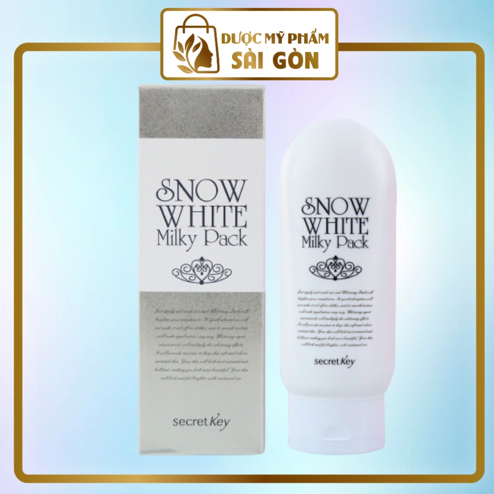 ✅ (HÀNG CHUẨN AUTHENTIC) dưỡng trắng da body và mặt cao cấp snow white milky pack Hàn Quốc ( Hàng chính hãng-siêu rẻ)