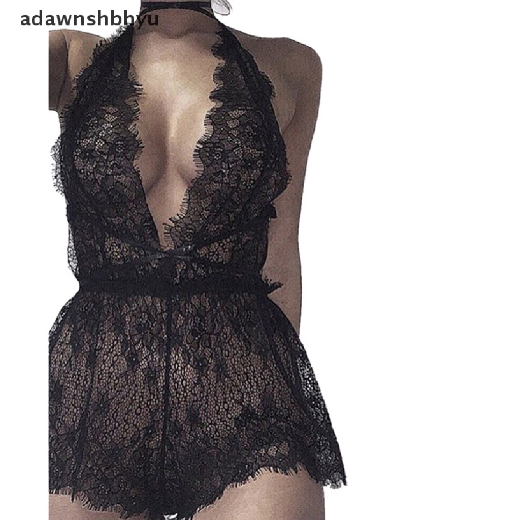 Bộ Đồ Lót Ren Lọt Khe Gợi Cảm Cho Nữ M-XXL