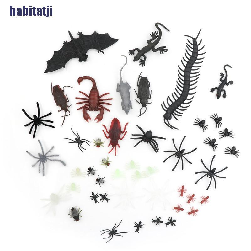 Set 44 Mô Hình Côn Trùng / Chuột / Bọ Cạp Độc Đáo