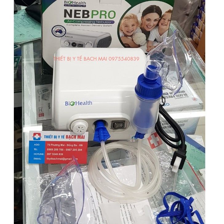 MÁY XÔNG MŨI HỌNG NEB PRO BIOHEALTH