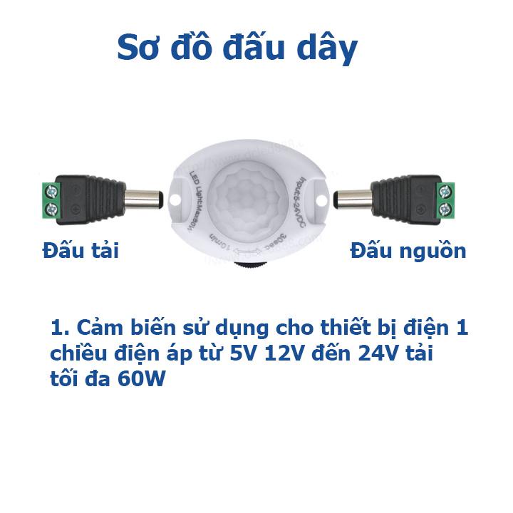 Công Tắc Cảm Biến Chuyển Động 12V DC