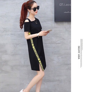 Đầm suông chạy dây (ảnh thật)