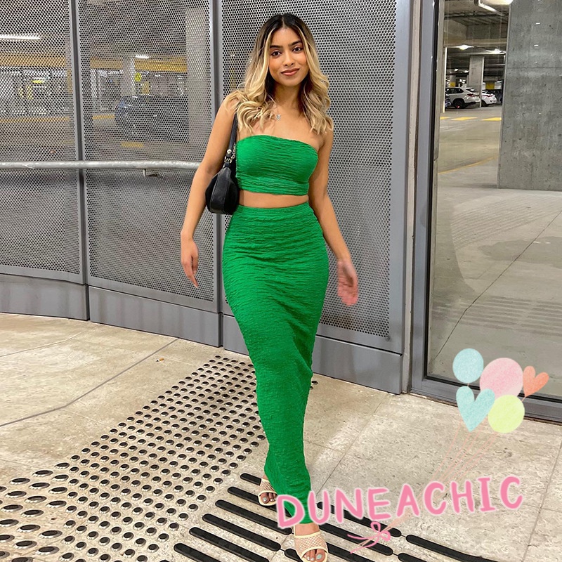 DUNEA Đầm Cúp Ngực Hở Lưng Gợi Cảm Cho Nữ